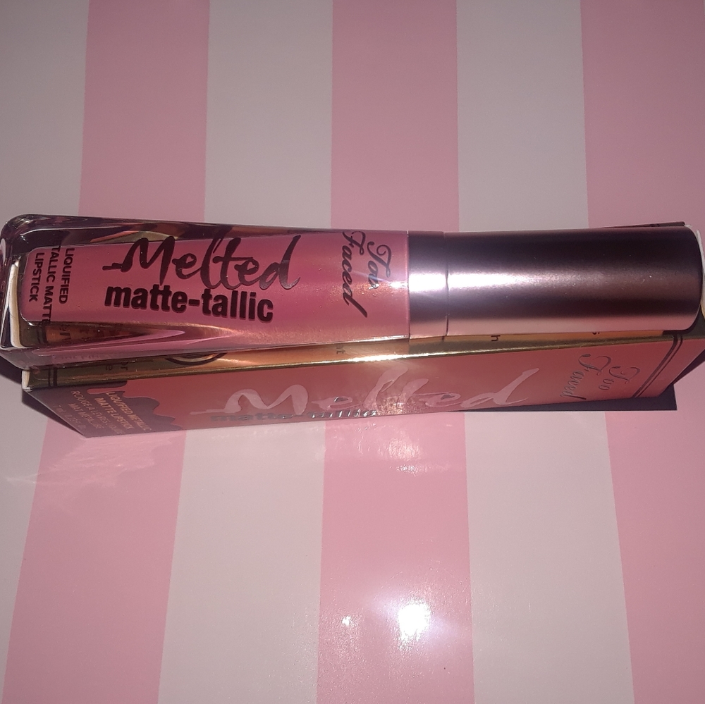 3/$25 Too Faced Melted Matte-tallic